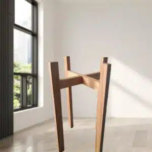 Pedestal de madera | 50x32cm