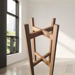 Pedestal de madera | 60x32cm