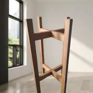 Pedestal de madera | 70x32cm