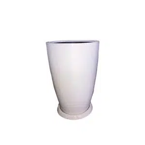 Maceta Malva Blanco | 55cm