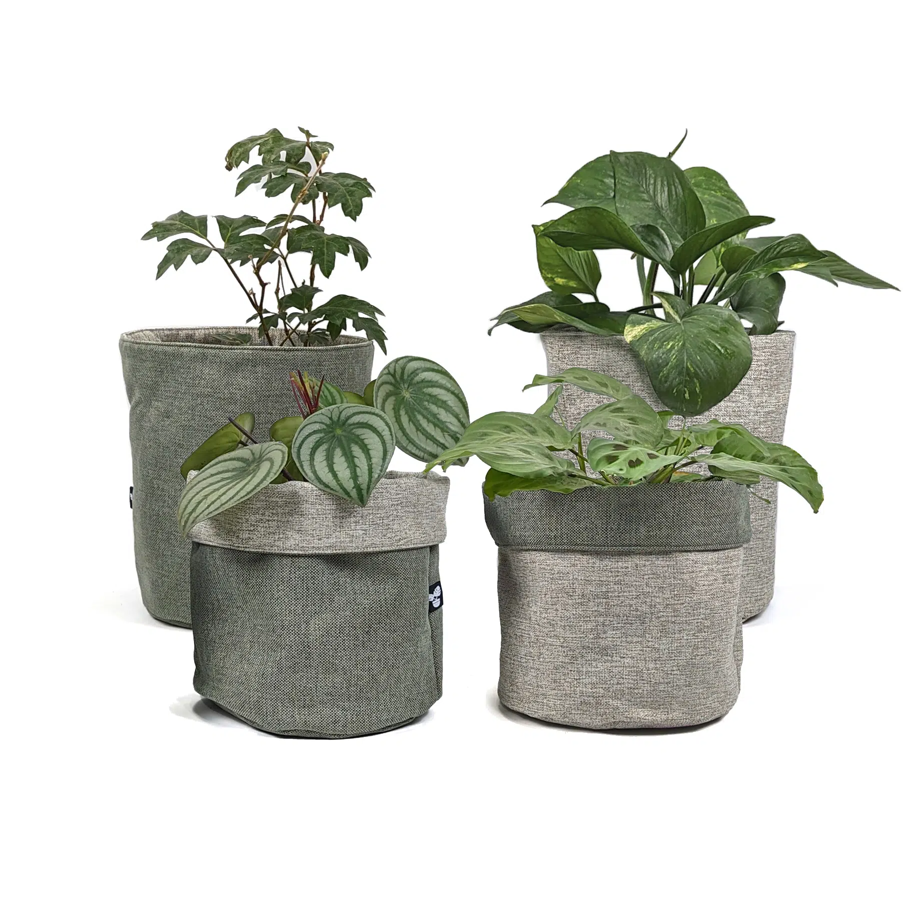 Porta maceta de Tela para plantas Terra| 11 a 20cm - Imagen 3