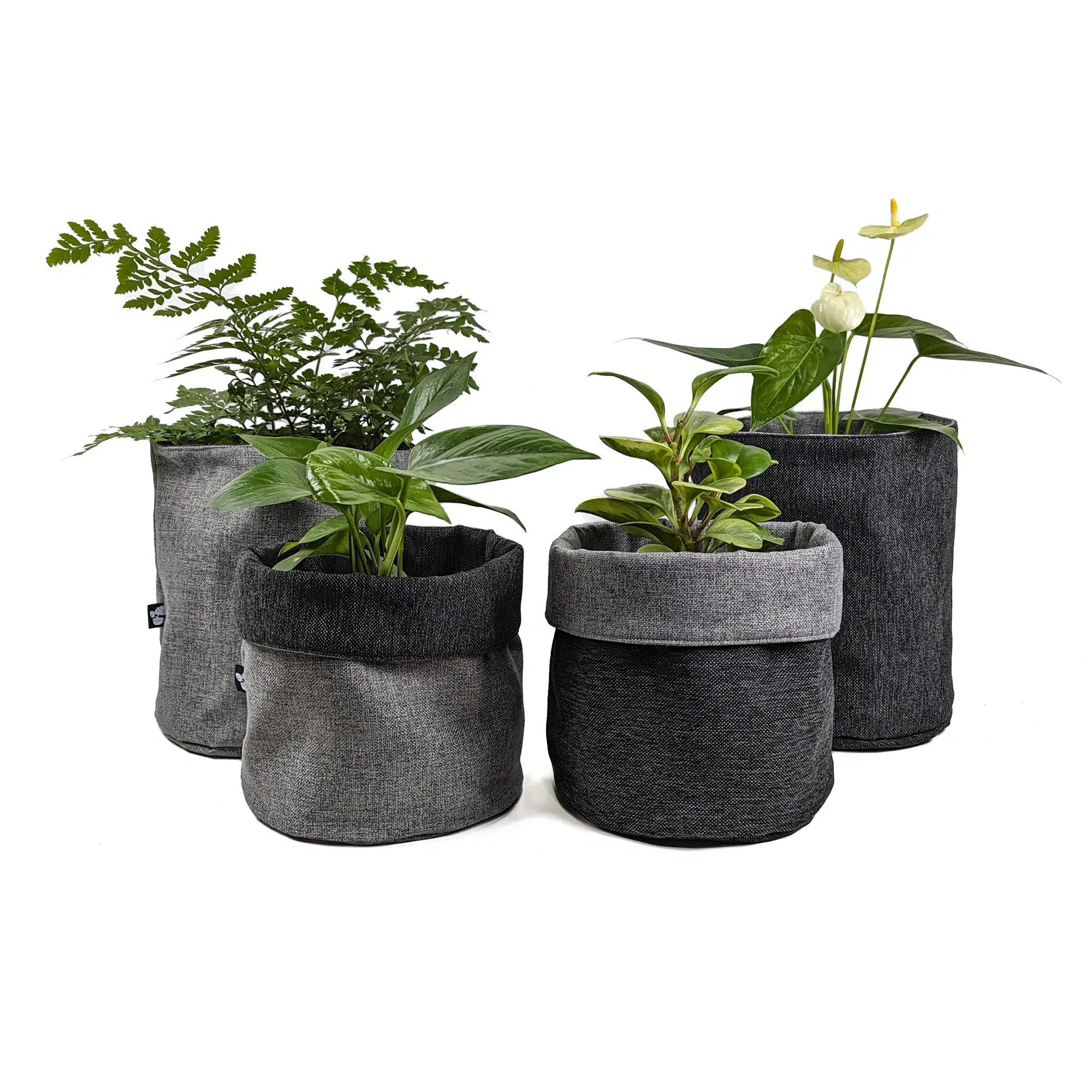 Porta maceta de Tela para plantas Terra| 11 a 20cm - Imagen 4