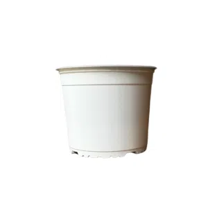 Maceta Básica Blanca #14