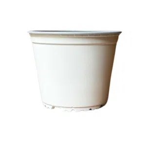 Maceta Básica Blanca #19