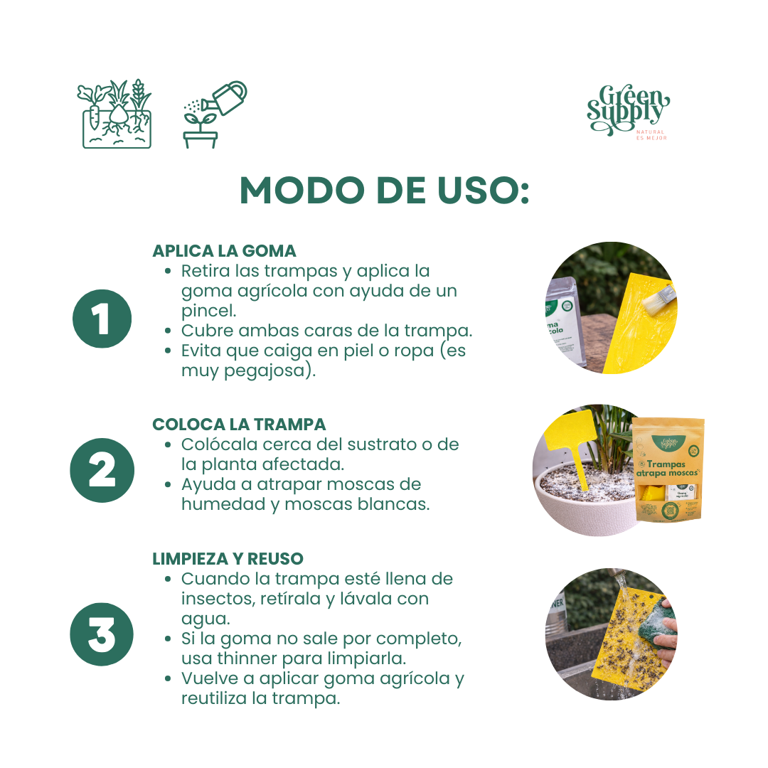 Trampas Cromáticas Reutilizables x4 - No Tóxico - Imagen 4