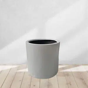 Maceta Cilindro Blanco 30x30cm