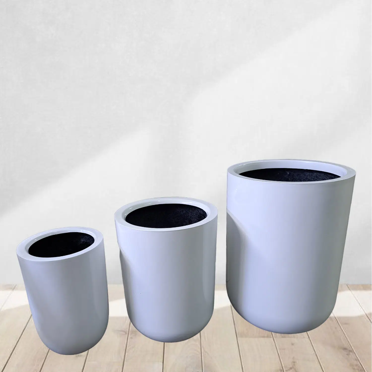 Set de Maceta Capsula Blanco - Imagen 2