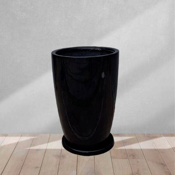 Maceta Malva Negro 55x37cm - Imagen 2
