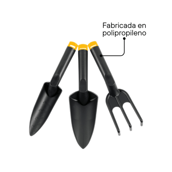 Juego de 3 herramientas de jardinería de 11" – Pretul - Imagen 2