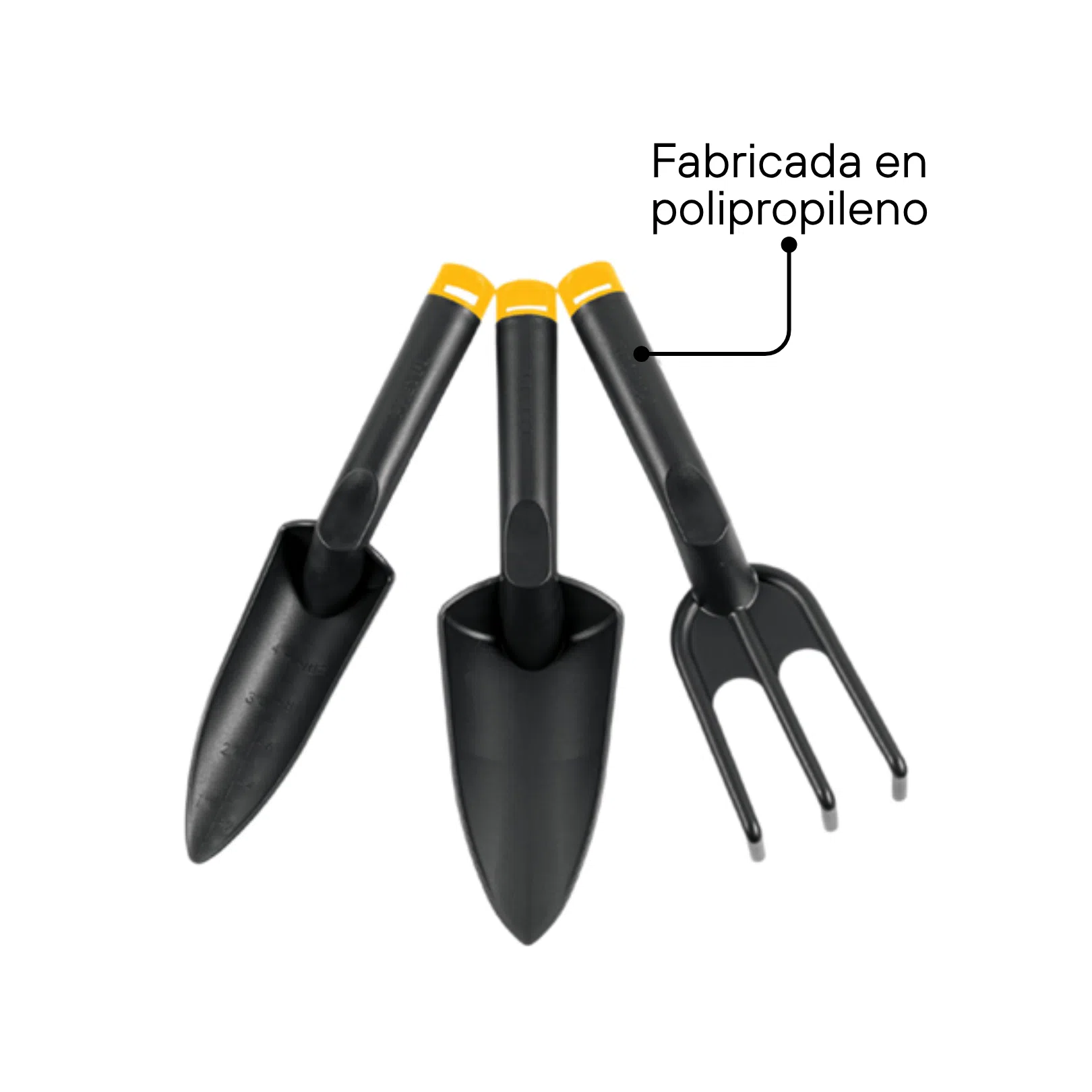 Juego de 3 herramientas de jardinería de 11" – Pretul - Imagen 2
