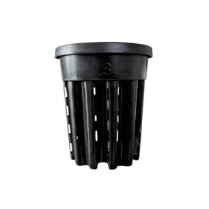 Maceta para Orquídeas de Tierra 1.3 Lts – Color Negro