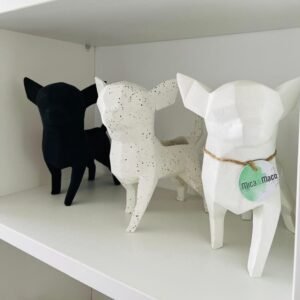 Maceta Pet Friendly Chihuahua + Suculenta | 24 cm