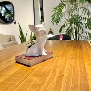 Maceta Pet Friendly Yorkie + Suculenta | 26 cm