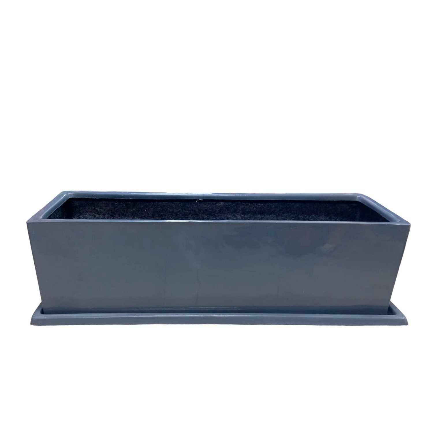 Jardinera Rectangular Gris | 100x30x30cm