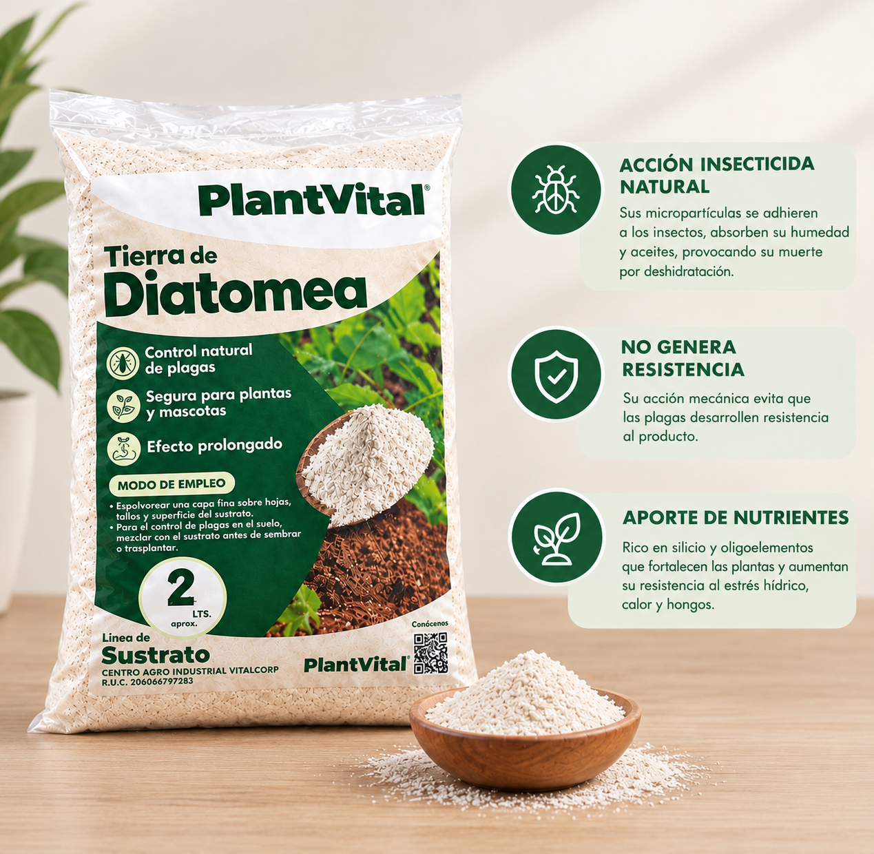 TIERRA DE DIATOMEA | 2Lts. - Imagen 3