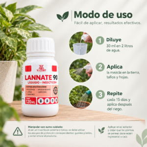 LANNATE 90 LIQUIDO | 120ml - Imagen 6