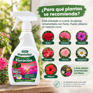 FERTILIZANTE FOLIAR PARA FLORACION | 500ml - Imagen 3