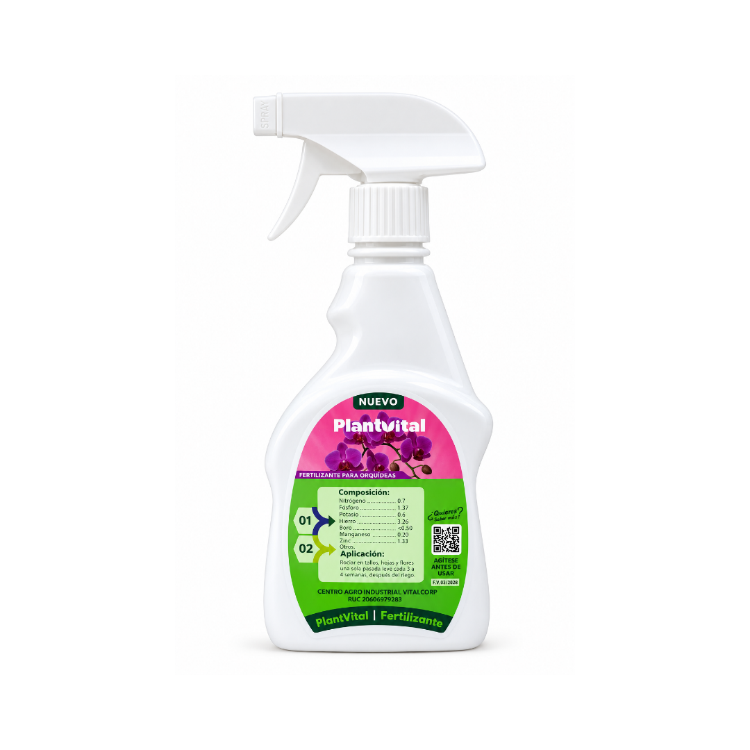 FERTILIZANTE FOLIAR PARA ORQUÍDEAS | 500 ml - Imagen 2