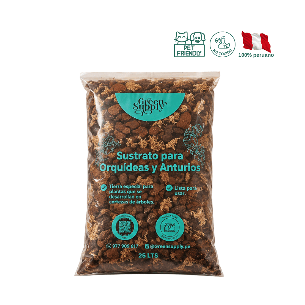 Sustrato Orquídeas | 25 lts
